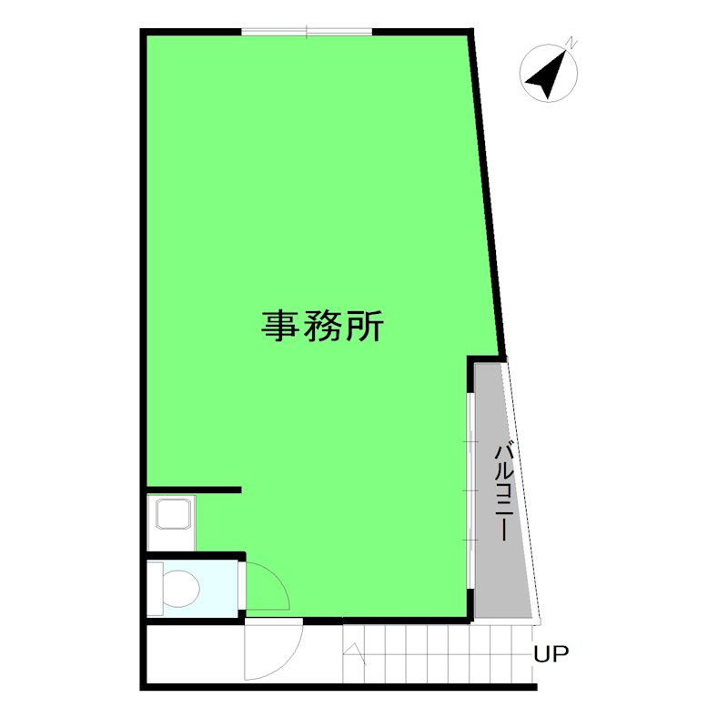 大野商店ビル ２階 間取り