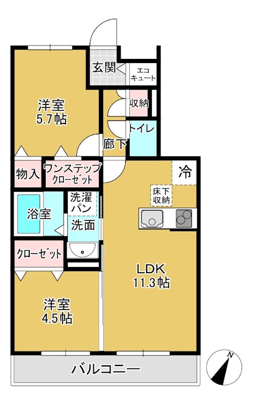 モアニ奏の杜 間取り