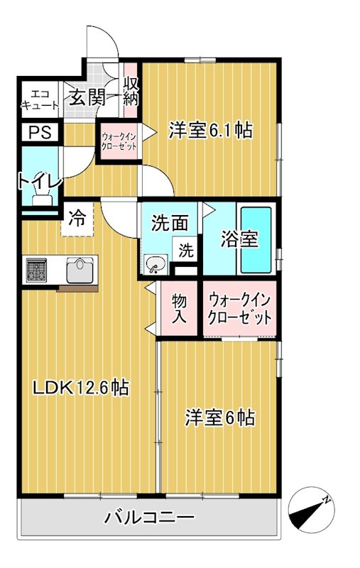 モアニ奏の杜 間取り