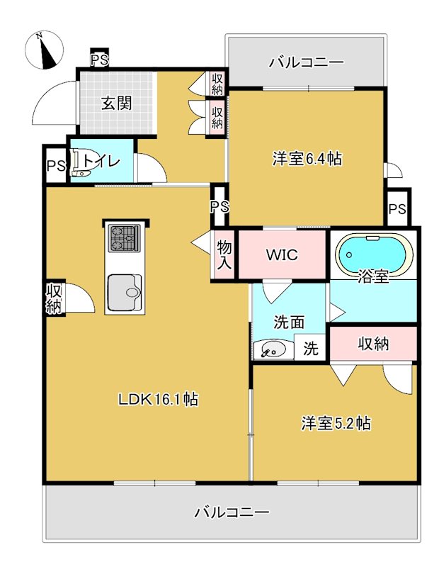 KAON（カオン） 間取り